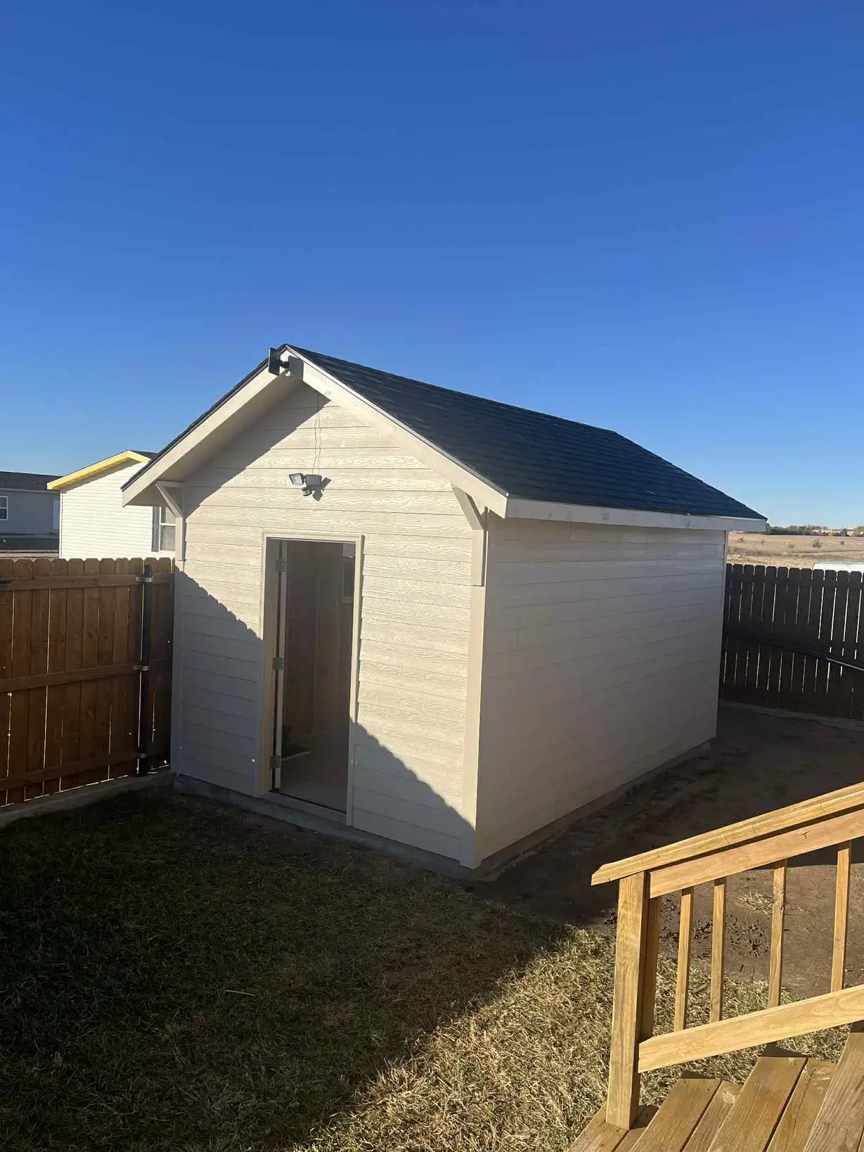 new shed build 1