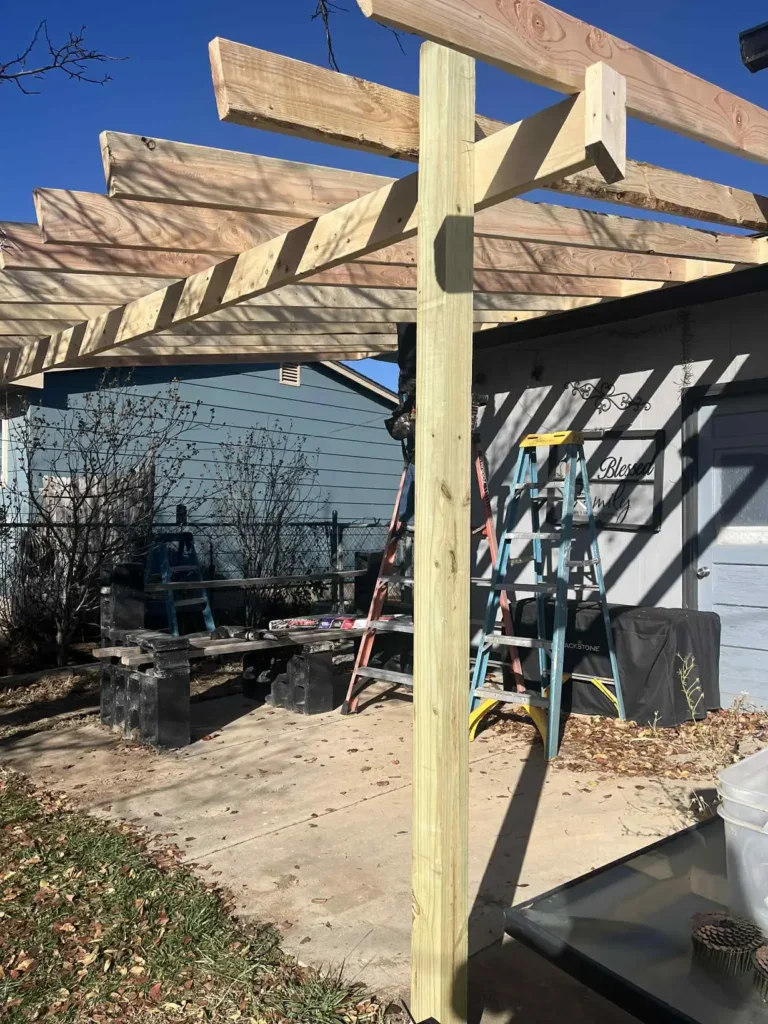 porch add on myers roofing resut