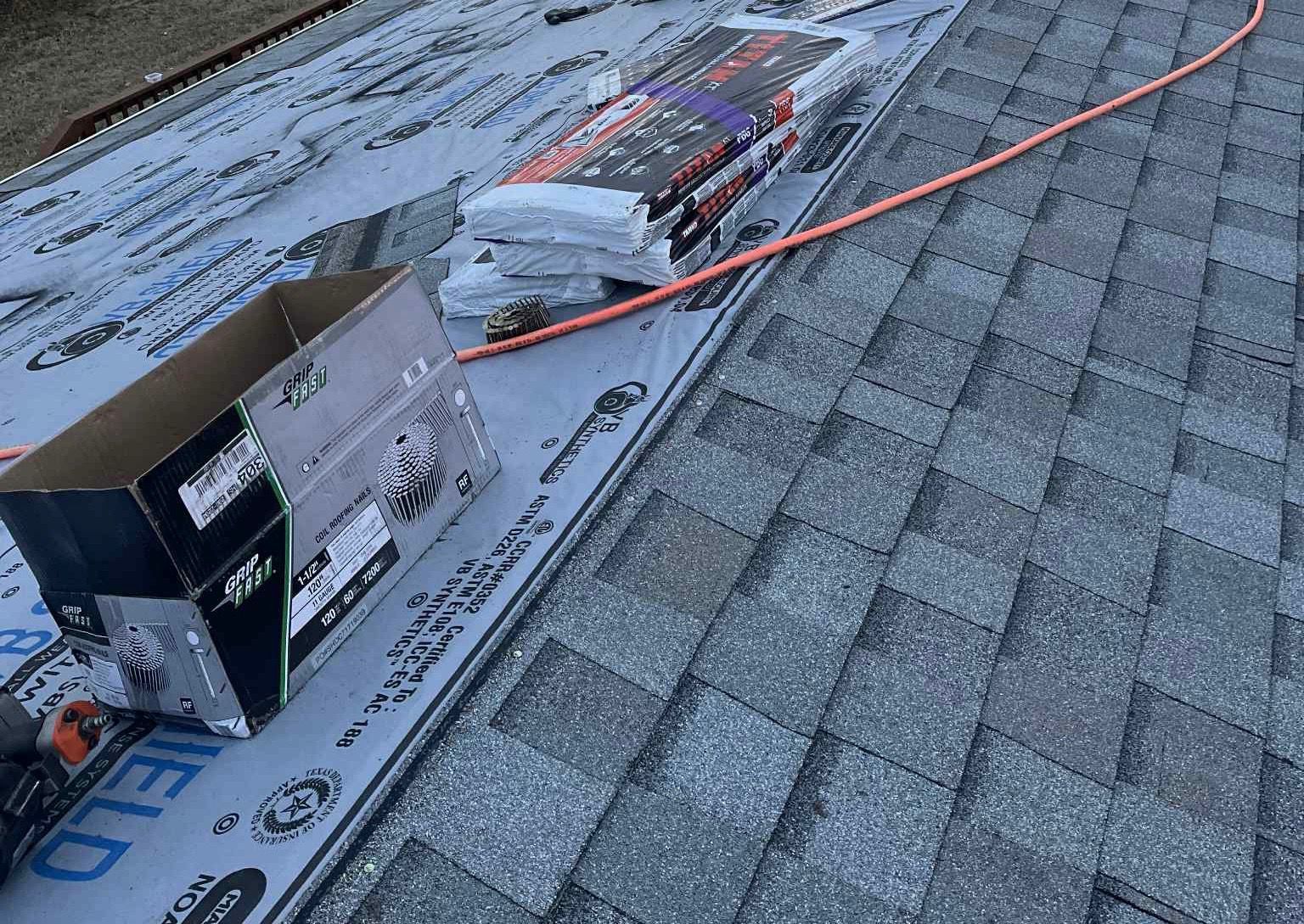 Home 5 roof replacement